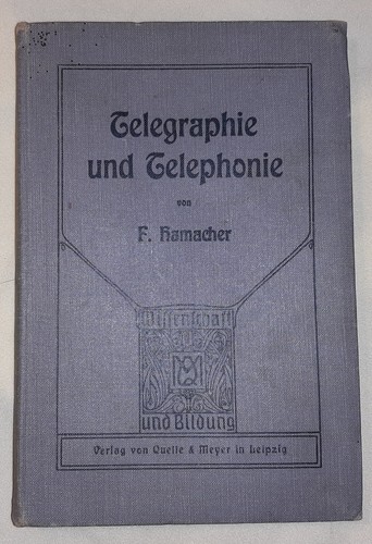 Telegraphie und telephonie von - und,