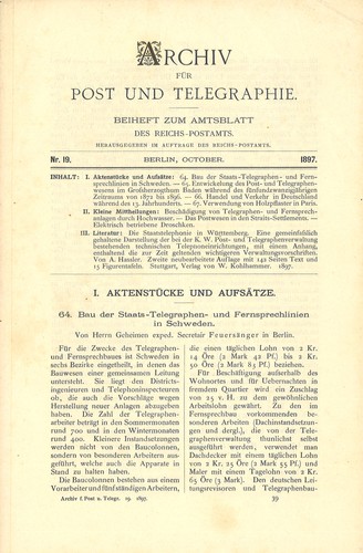 Archiv für post und - post,