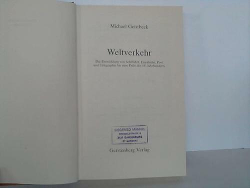 Weltverkehr die entwicklung - weltverkehr.,