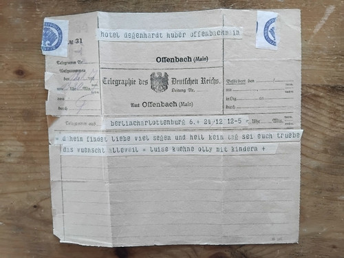 Deutscher reichstelegraph - deutscher,