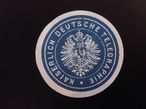 Siegelmarke kaiserlich - siegelmarke,