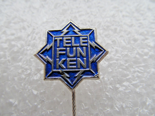 Alte anstecknadel telefunken - -,