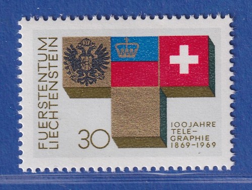 Liechtenstein 1969 100 jahre - 1969,