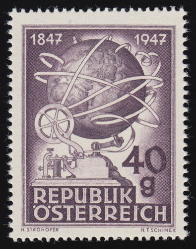 837 100 jahre telegraphie - 837,
