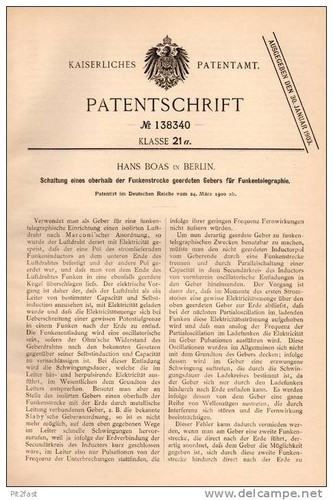 Original patentschrift hans - original,