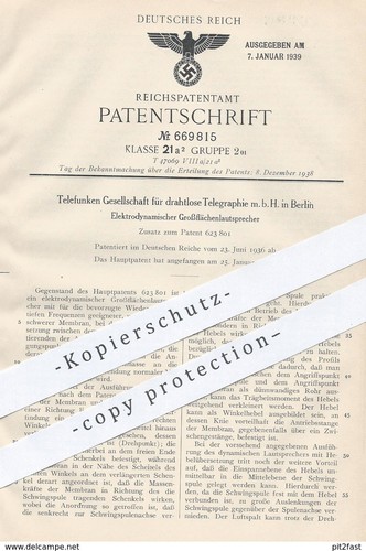Original patent telefunken - patent,