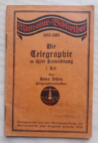 Die telegraphie ihrer - telegraphie,