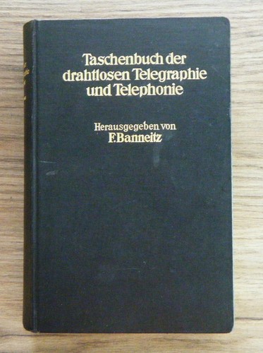 Banneitz taschenbuch der - -,