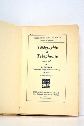 Telegraphie und schnurlose