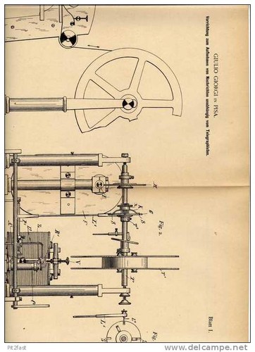 Original patentschrift g - original,